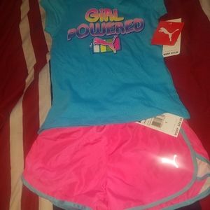 Puma Girls Short Set